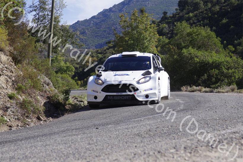 Essais Ford (M-Sport) / Tour de Corse WRC 2015