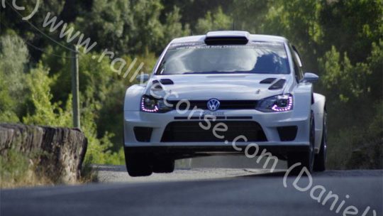Essais VW / Tour de Corse WRC 2015