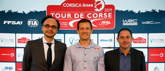 Présentation officielle Tour de Corse WRC 2019