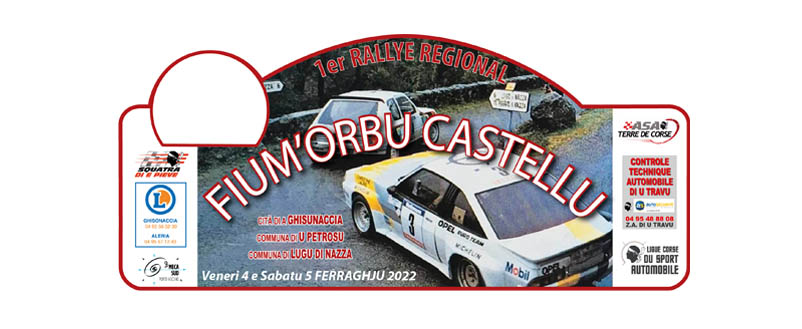 Présentation : Rallye du Fium’Orbu – Castellu 2022