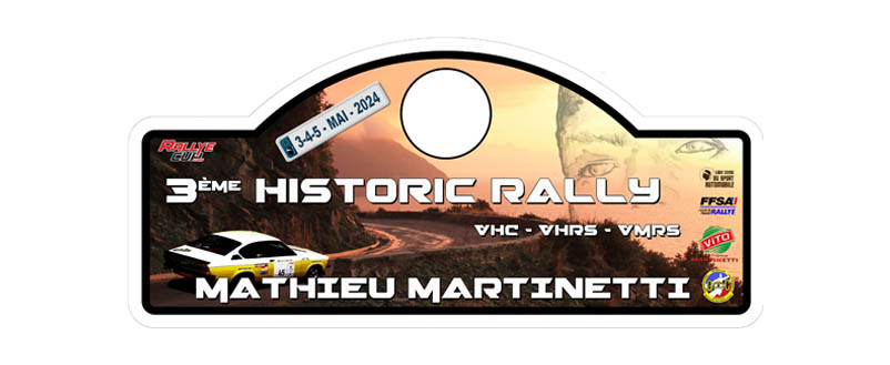 Présentation – Historic Rally Mathieu Martinetti 2024