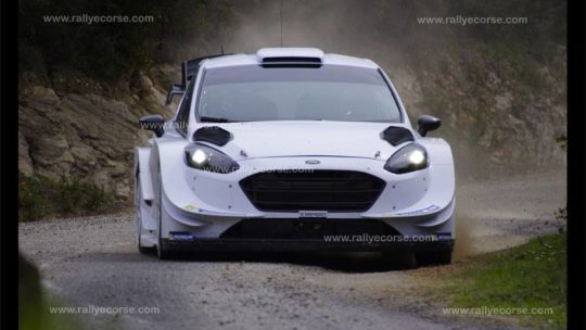 Essais Ford (M-Sport) / Tour de Corse WRC 2017