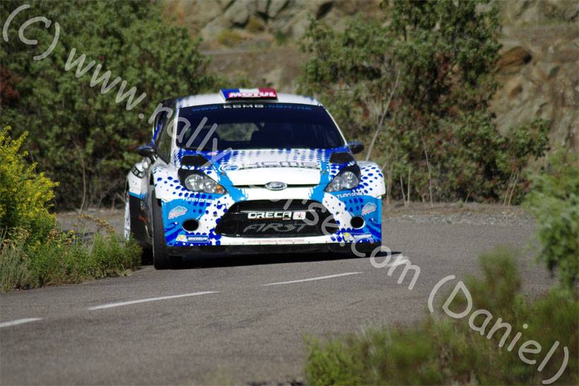 Essais Team FIRST / Tour de Corse WRC 2015