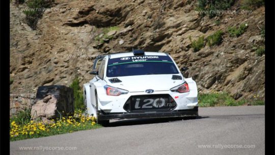Essais Hyundai / Tour de Corse WRC 2017
