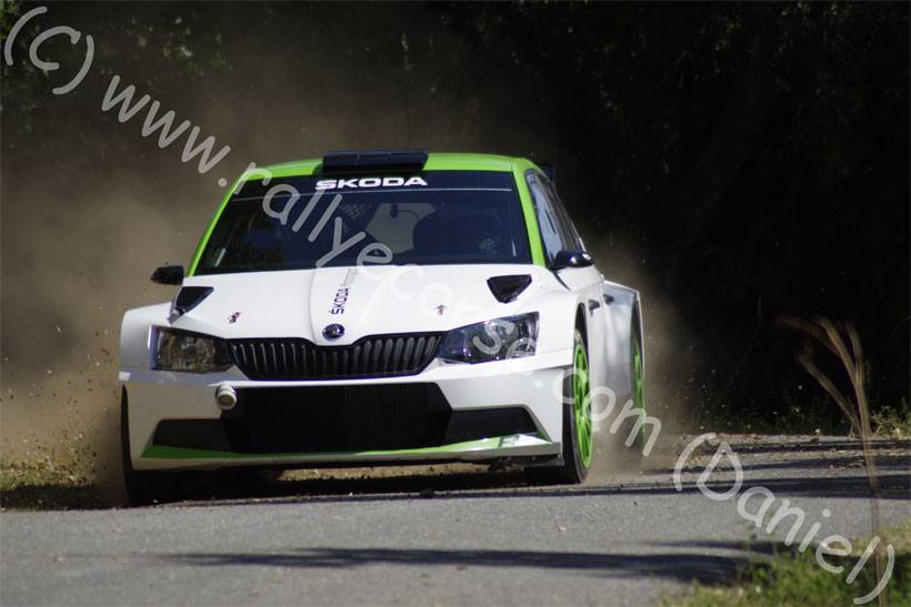 Essais Skoda / Tour de Corse WRC 2015