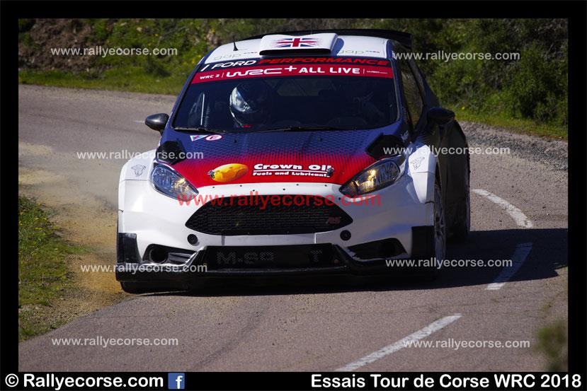 Essais wrc2 / Tour de Corse WRC 2018