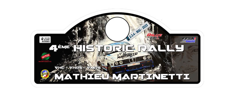 Présentation – Historic Rally Mathieu Martinetti 2025