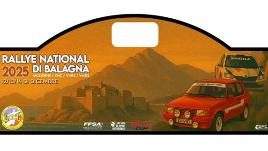 Présentation : Rallye de Balagne 2025
